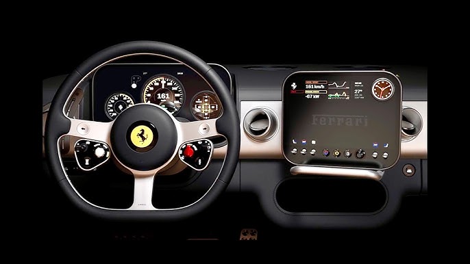 Ferrari Luce HMI dashboard cluster